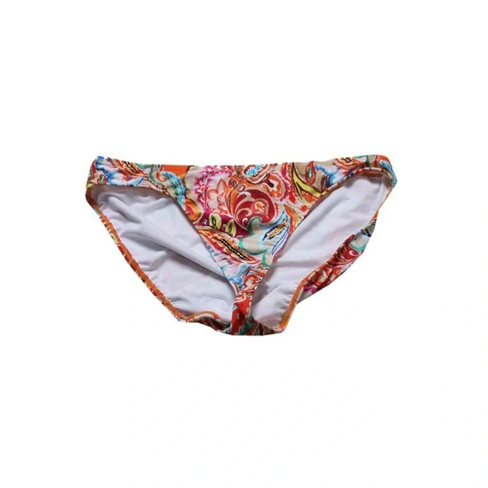 LAUREN RALPH LAUREN Women's Sunrise Printed Hipster Bikini Bottom